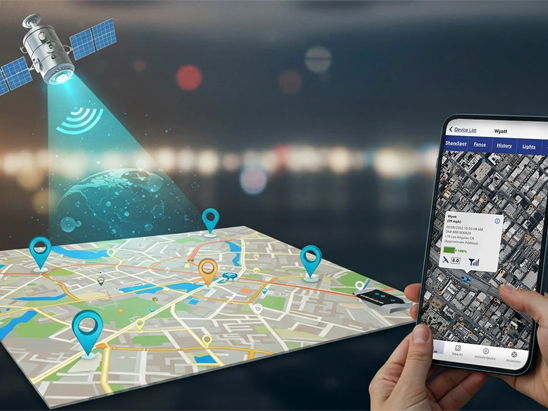 GPS Tracking Solution in use