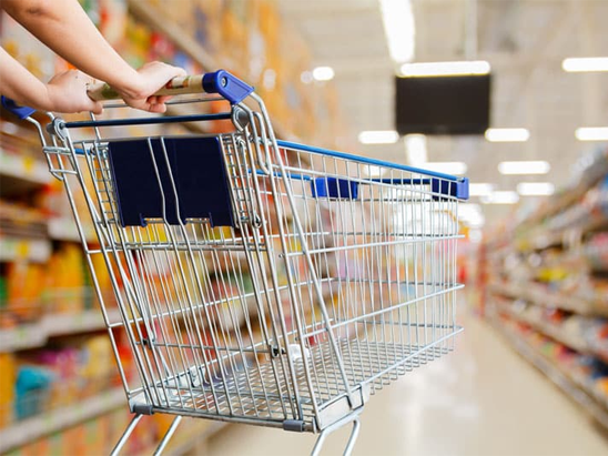Retail POS System in use